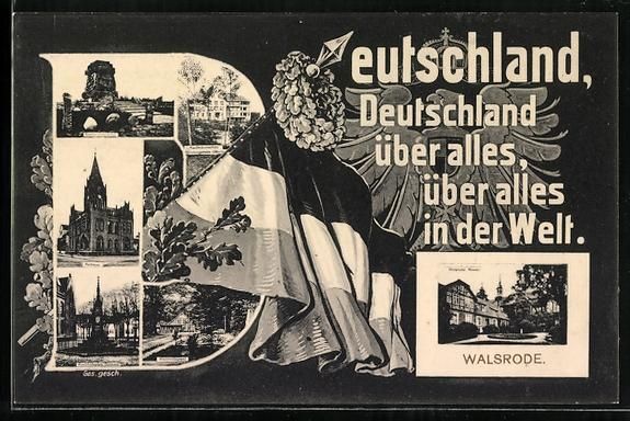 Cartoline postali: Grusskarten-AK Walsrode, Waldrestaurant, – Usato da Berlin venduto da bartko-reher
