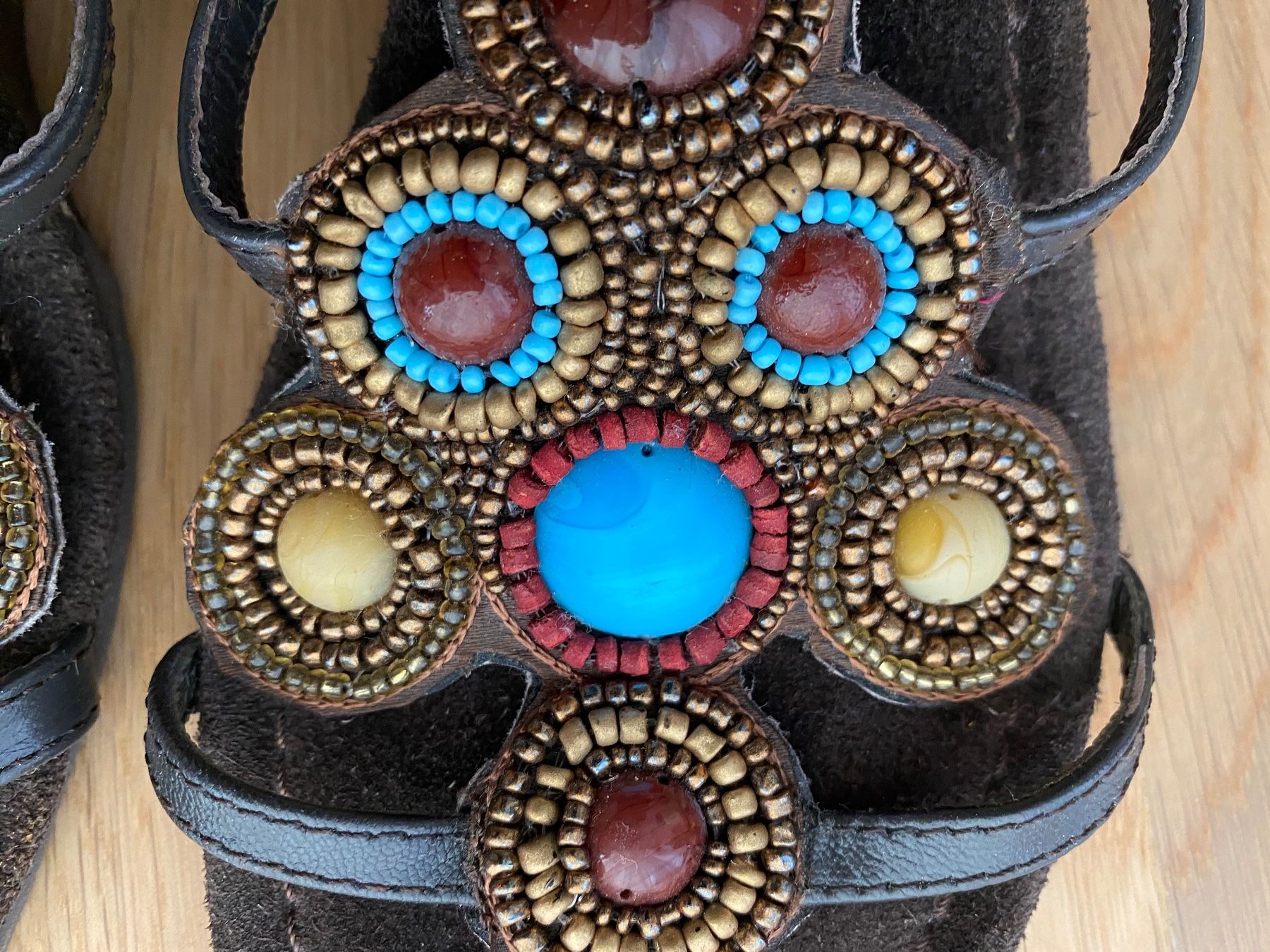Scarpe da donna: Sandalettes boho hippie bohème – Usato da Clarens venduto da OptitesJoliesChoses 4