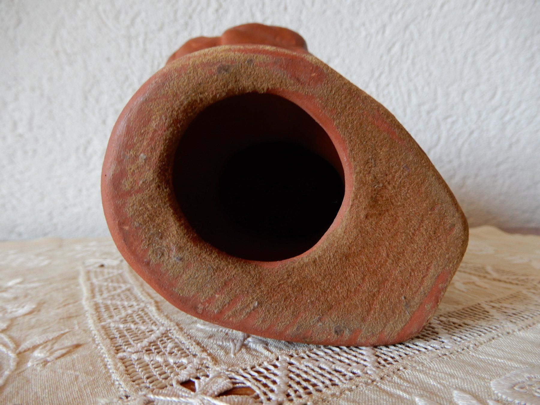 Sculptures & Statues: Kopf eines Kindes - Terracotta 60er – D'occasion à Senèdes par tintinette43 4