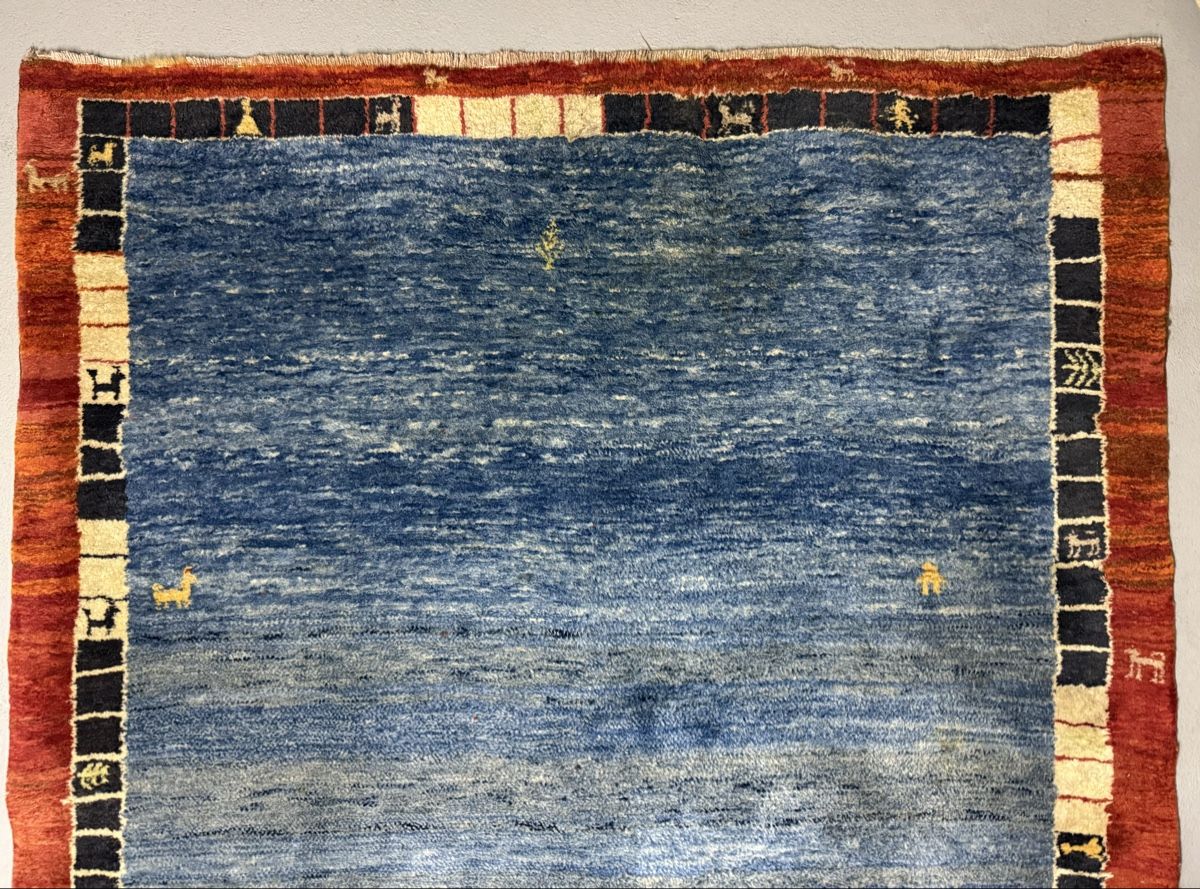 Gabbeh Tappeti: Schöner Perserteppich Gabbeh 253x190.cm – Usato da Büron venduto da Filadefia-888 2