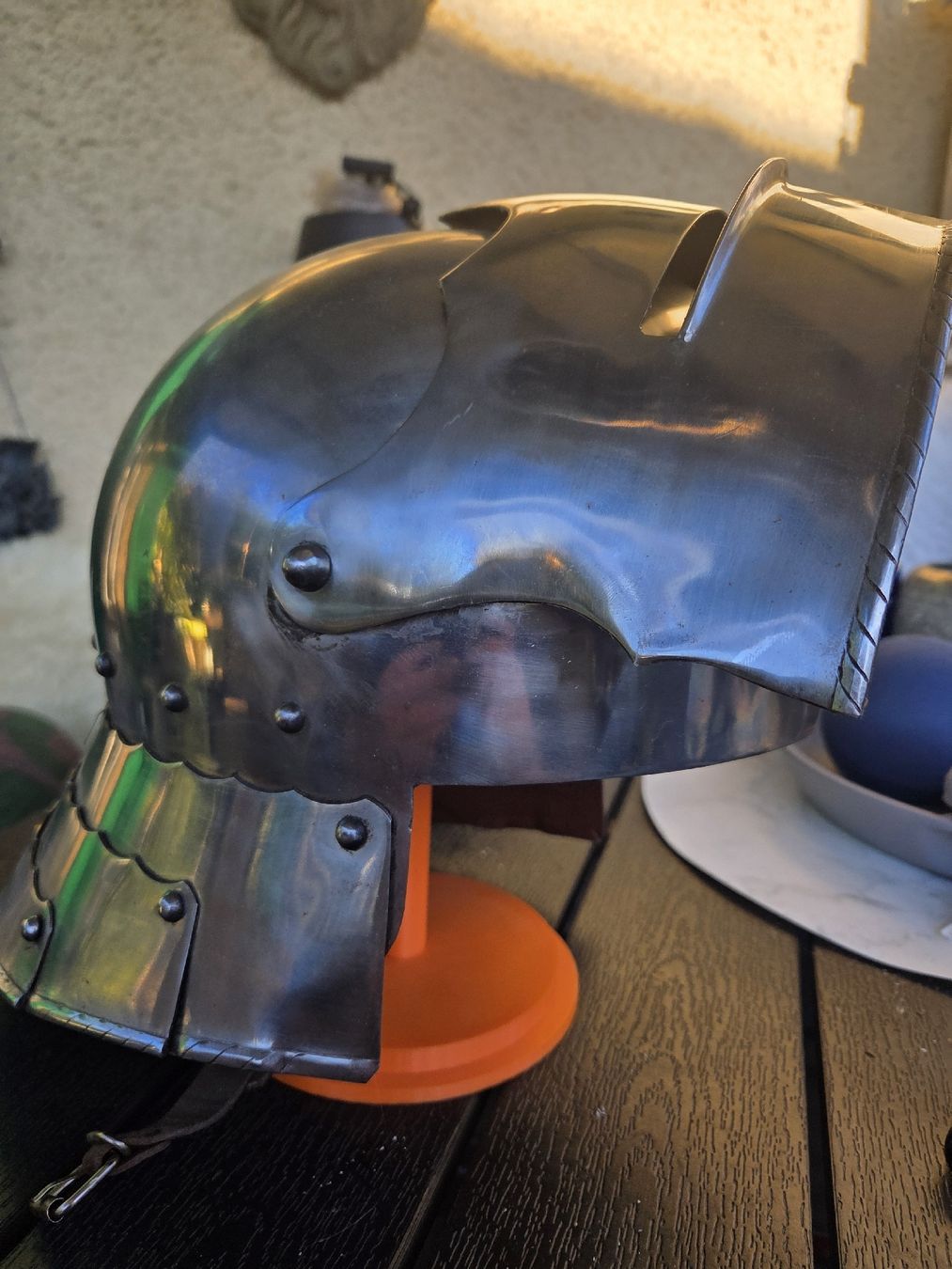 Vêtements & accessoires anciens: Ritterhelm Typ Schaller – D'occasion à Uttwil par katanastar 3