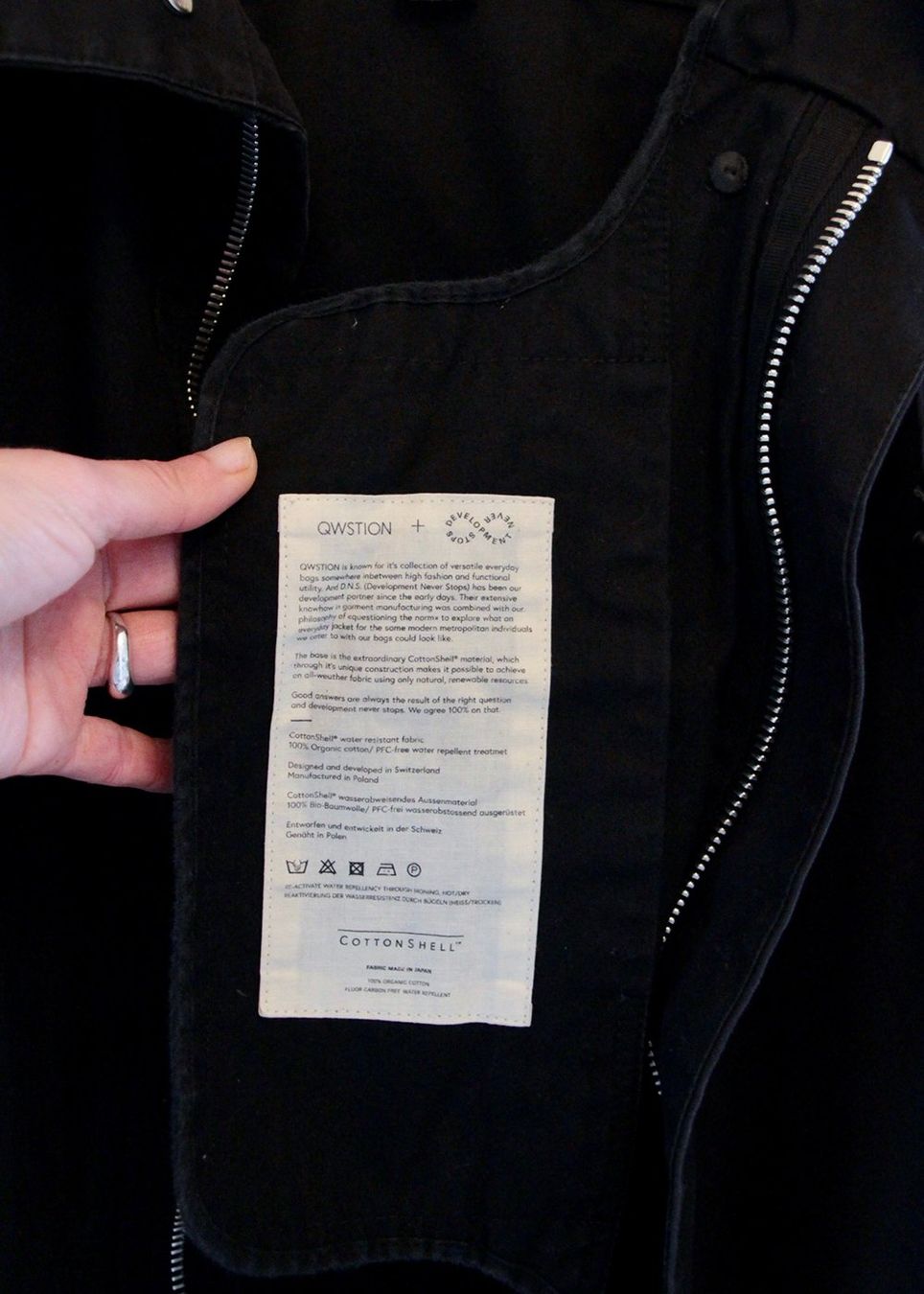 Qwstion Giacche: QWSTION CottonShell Windjacke – Usato da Buchs AG venduto da shoplio 3