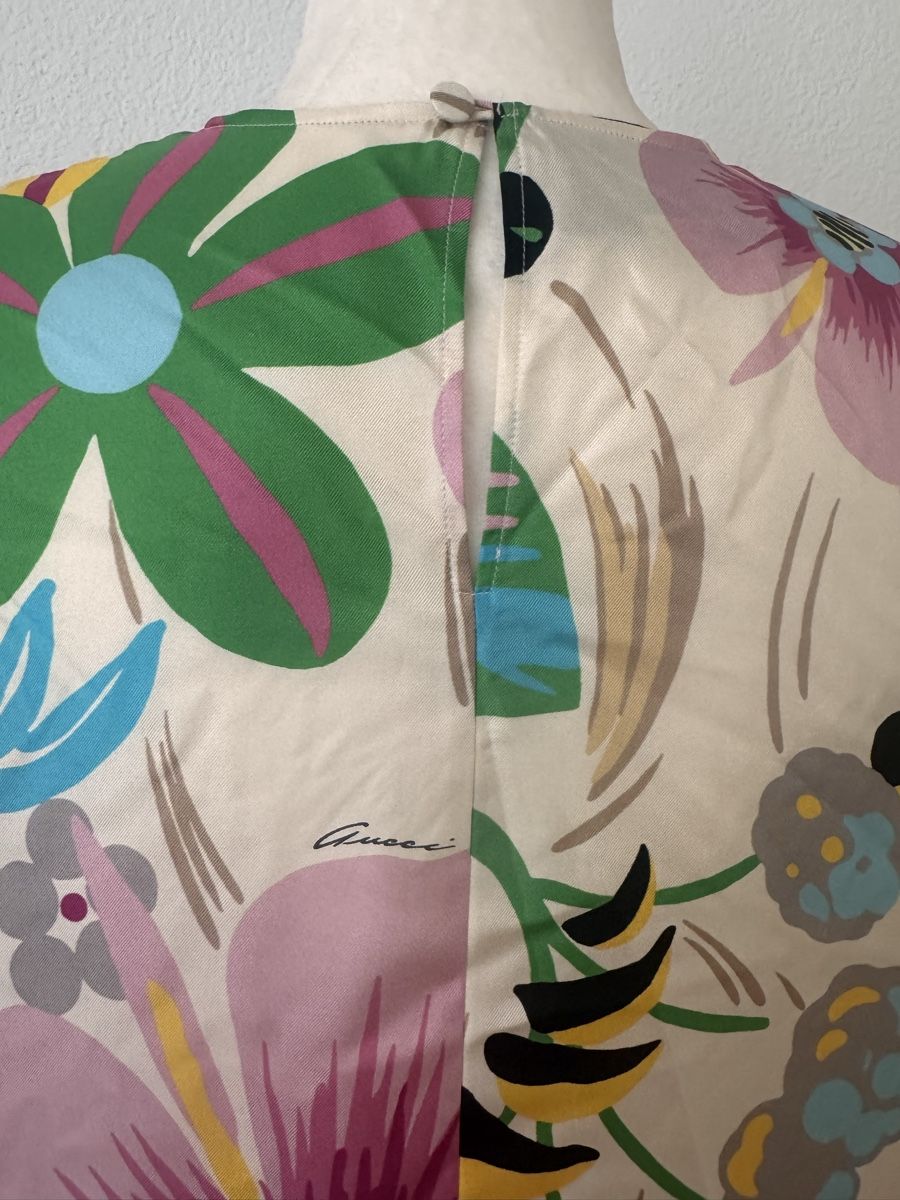 Gucci Camicette: Gucci 100% Seide Bluse Gr.46/XL – Nuovo e nell'imballaggio originale da Pfäffikon SZ venduto da EMMA0111 3