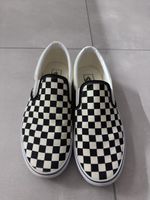 Vans Slip-On kariert schwarz weiss guter Zustand