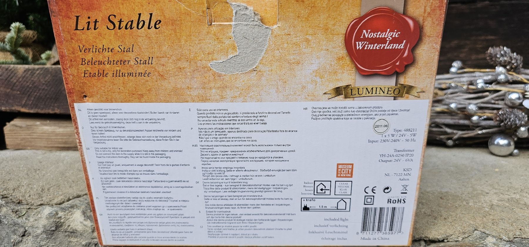 Tutte le decorazioni: Lumineo Nostalgic Winterland, beleuchteter Stall – Usato da Ferden venduto da jemyce 3
