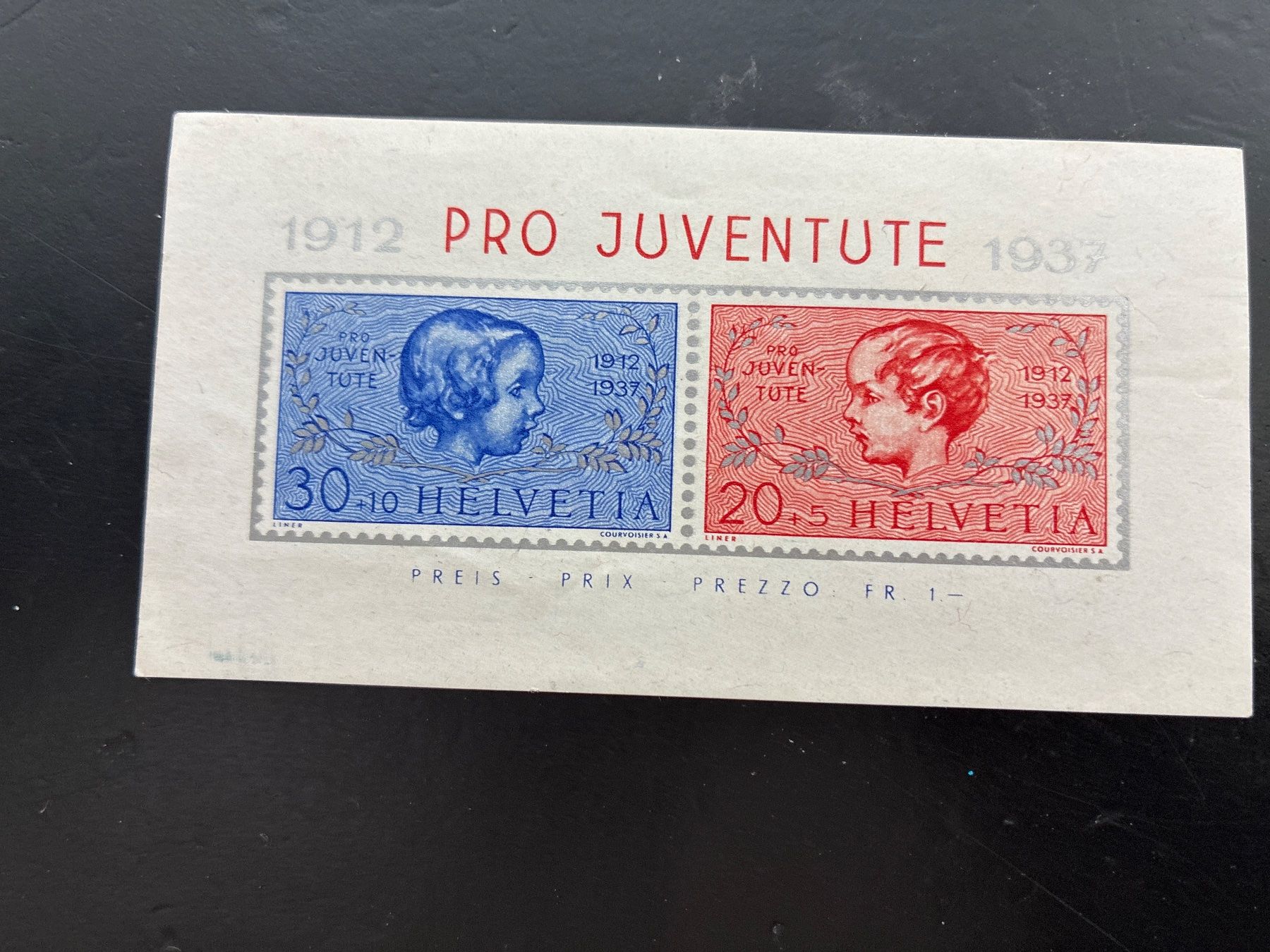 Tutti i francobolli: Briefmarken Pro Juventute 1937 – Nuovo (secondo la descrizione) da Abtwil SG venduto da Yazu02