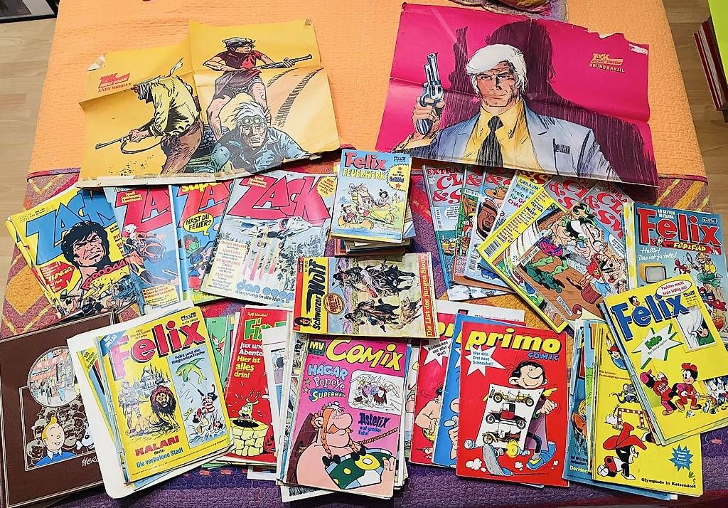 Comics: Div. alte Comics - Felix - Zack - etc – Gebraucht aus Luzern von Dali-T