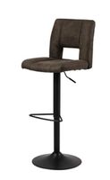 Tabouret de bar réglable marron gris état neuf