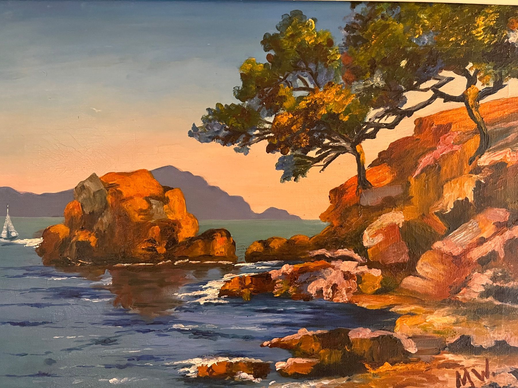 Tele & Cornici: Huile sur toile ESTEREL 52/62 – Usato da Lutry venduto da Ronaldf
