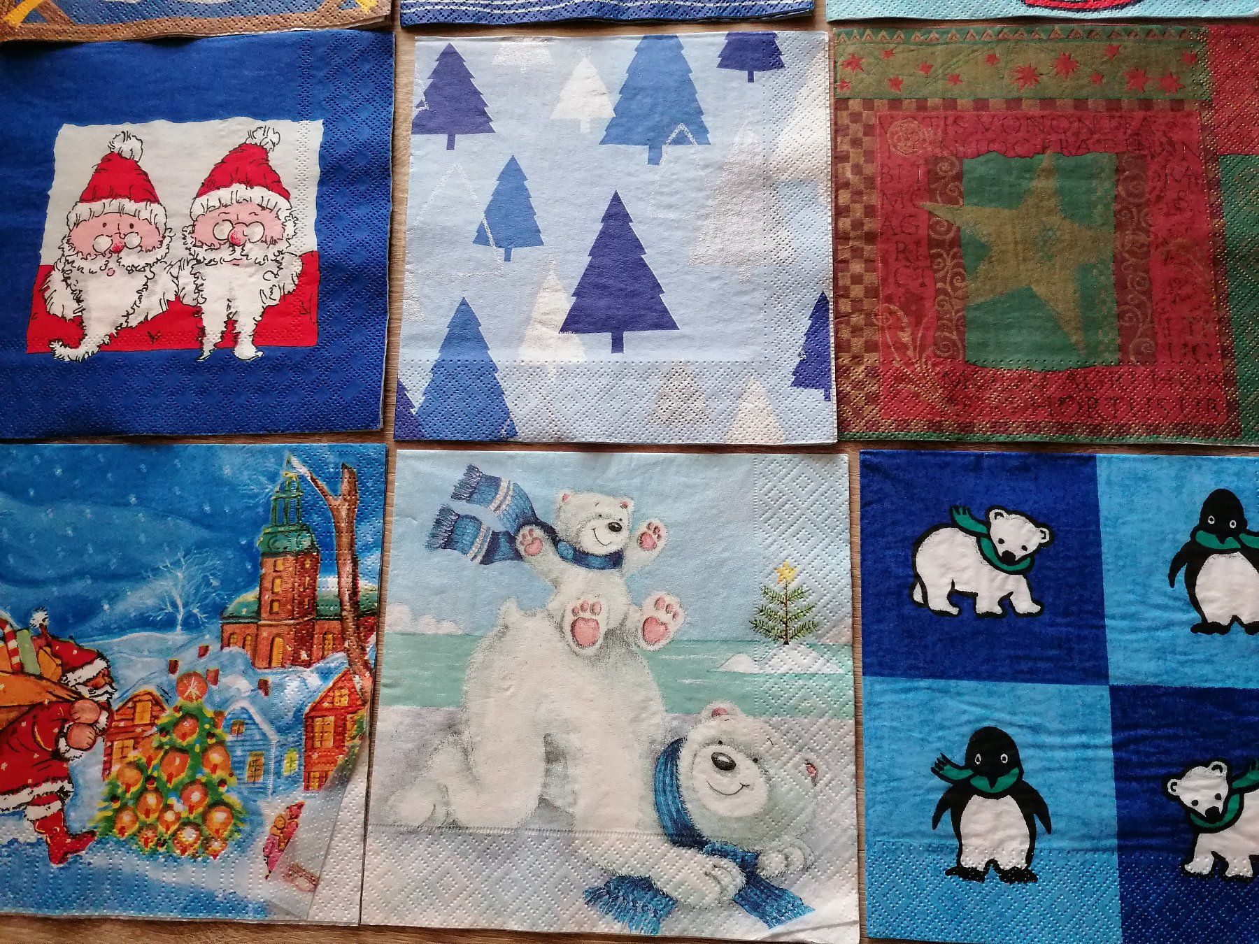 Tovaglioli: 20 Stk. Servietten Weihnachten / Set Nr. 2 – Nuovo (secondo la descrizione) da Zollikofen venduto da Blackie 4