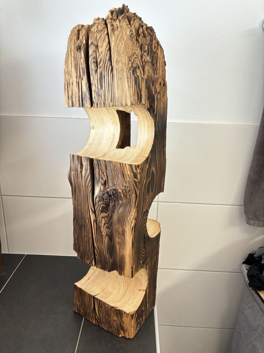 Tutte le decorazioni: WC-Rollenhalter Holz rustikal einzigartig – Usato da Salvenach venduto da Bali06 1
