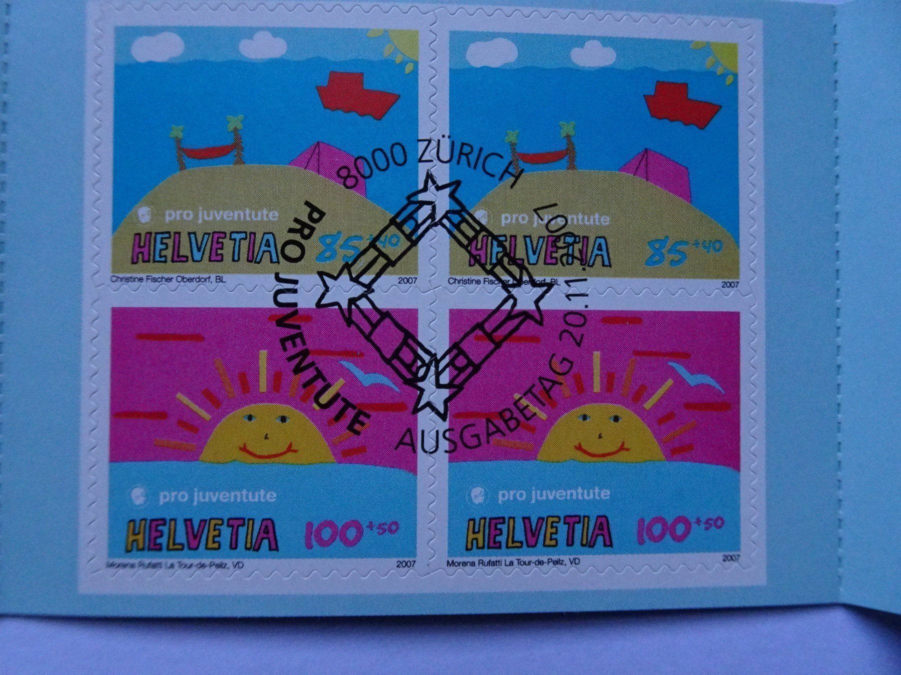 Alle Briefmarken: PJ 2007**und* – Neu (gemäss Beschreibung) aus Aadorf von Chnorli-Furz 2