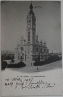 Postkarte St. Gallen Linsenbühlkirche 1907