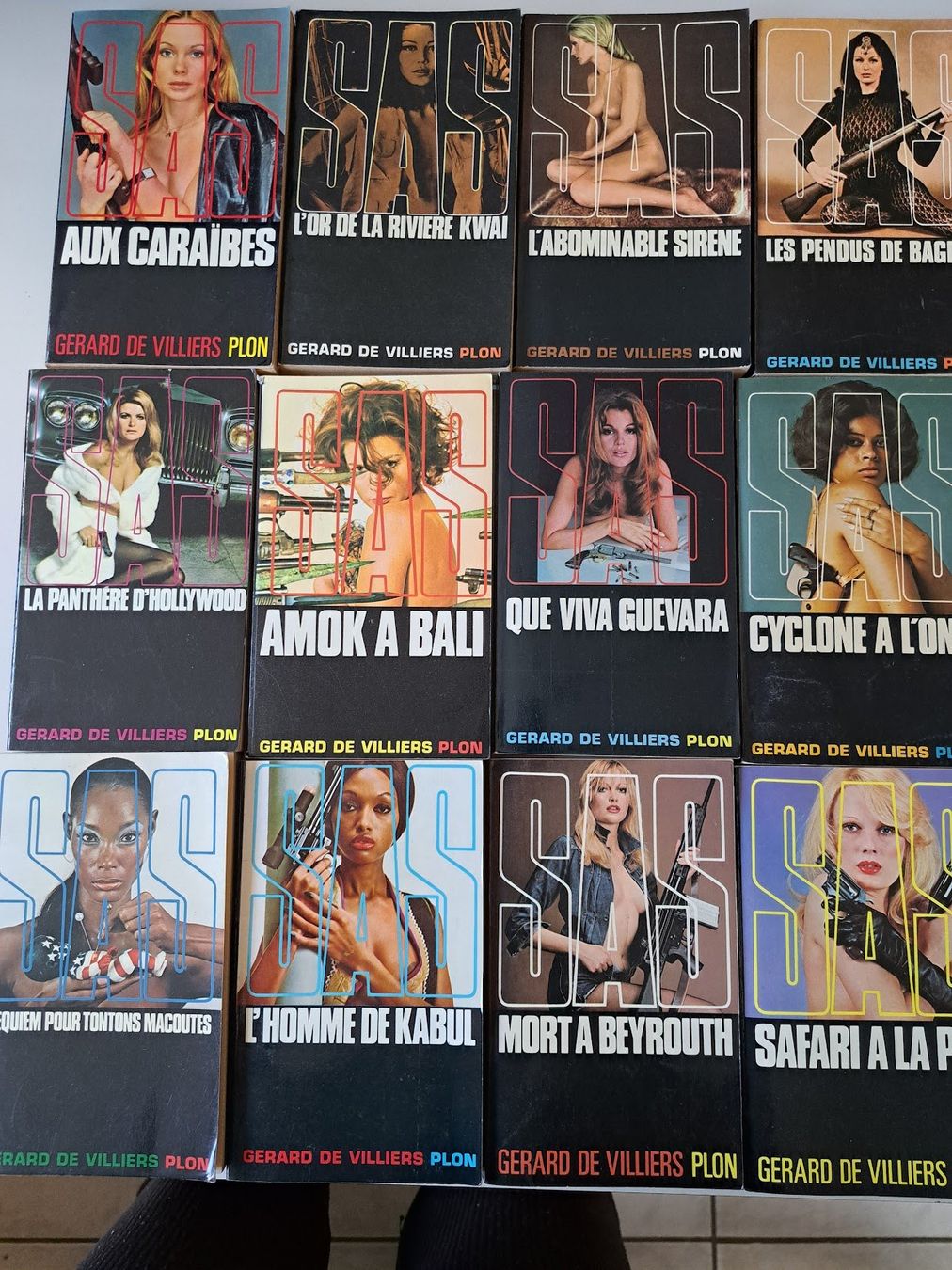 Livres: A vendre divers SAS – D'occasion à Martigny par Bellady 2