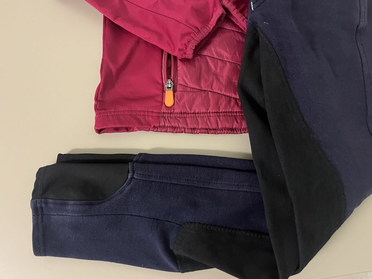 Lotti & Set di vestiti: Set Reithose und Steppjacke Gr. 152 – Usato da Bellach venduto da jba03 3