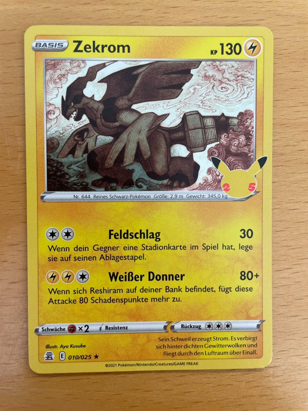 Pokémon Sammelbilder & Trading cards: Pokemon Zekrom Holo (Versand gratis) – Neu (gemäss Beschreibung) aus Chur von Angerson
