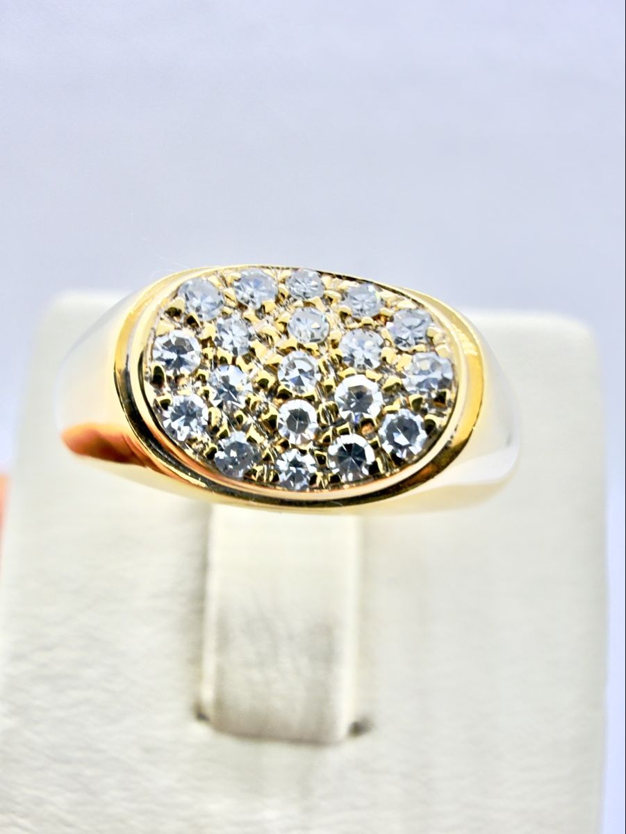 Anelli: 750/18 Karat Gold Ring mit Brillanten – Nuovo (secondo la descrizione) da Murg venduto da MTGold 3