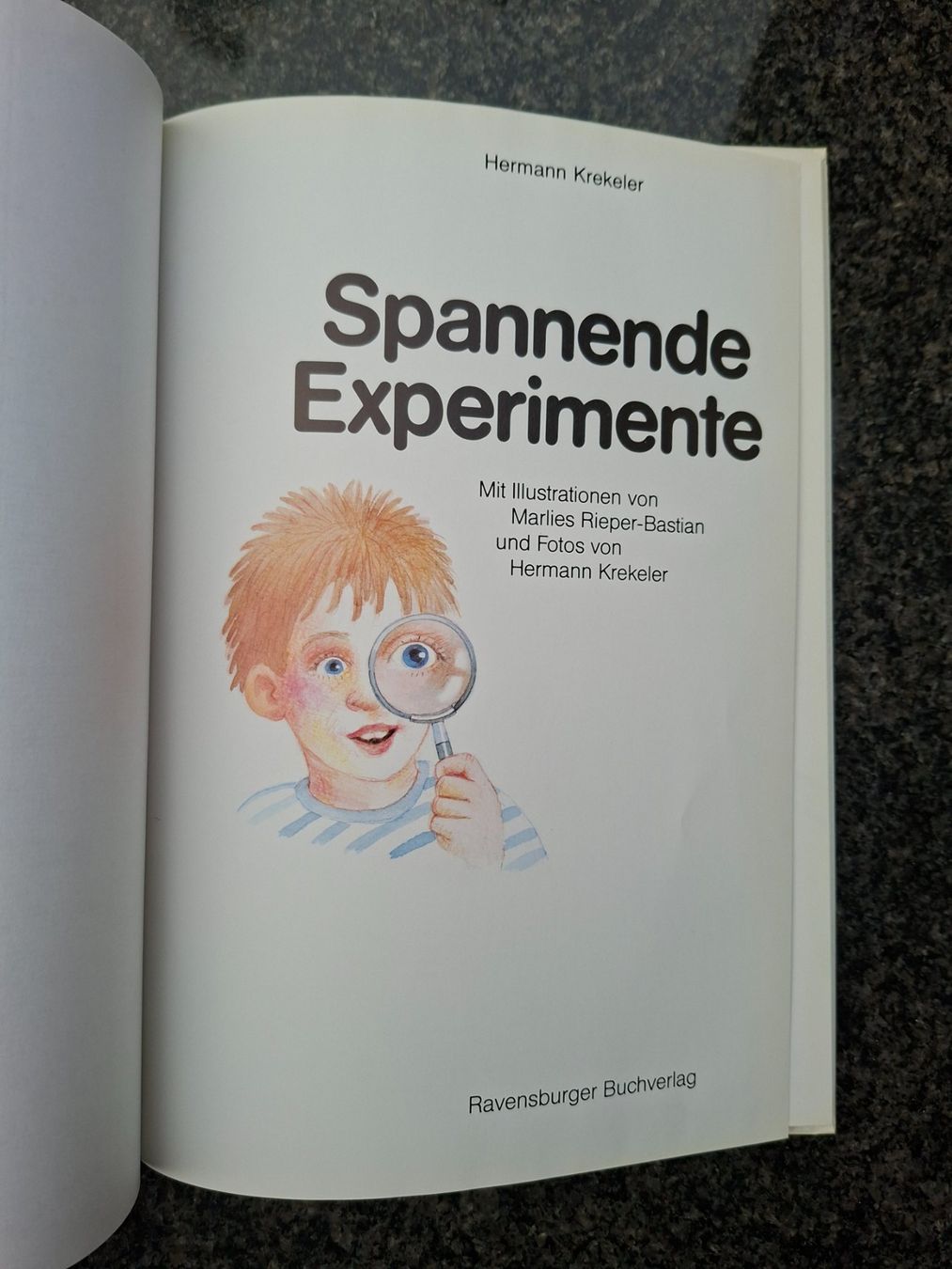 Libri: Ravensburger; Buch "Spannende Experitmente" – Usato da Boniswil venduto da Totomat-Lady2 1