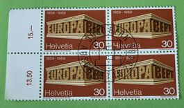 4 er Block Nr.466 mit Vollstempel Bern
