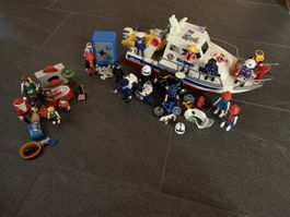 Playmobil Schiff und Figuren Konvolut