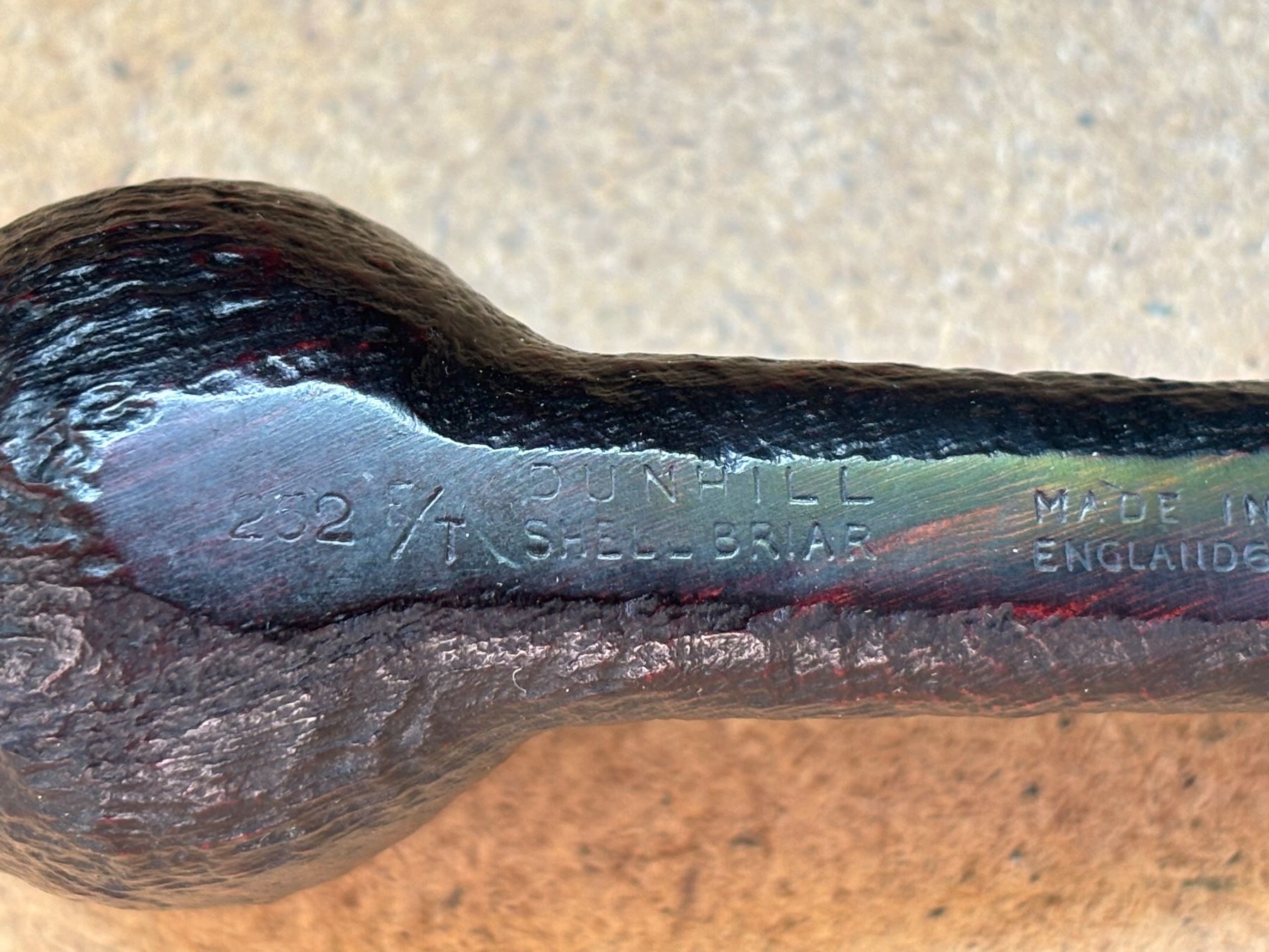 Dunhill Pipe & Accessori: DUNHILL  Pfeife SHELL BRIAR gebraucht – Usato da Lüchingen venduto da Eeizo 4
