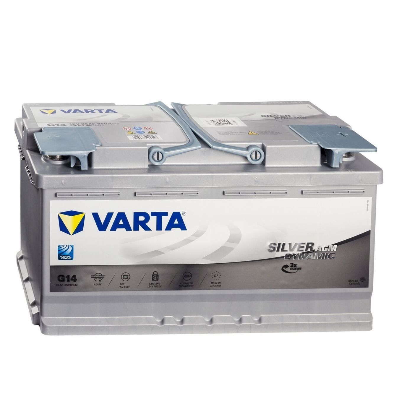 Batterie: VARTA G14 Silver AGM Autobatterie – Nuovo e nell'imballaggio originale da Bottighofen venduto da zaap 4
