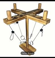 Neues Holz Haken- und Ringwurfspiel