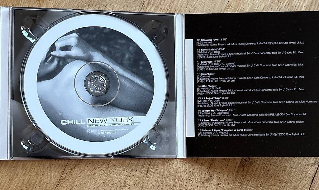 CD: Chill New York /chill Hous – Usato da Zürich venduto da rafa014 2