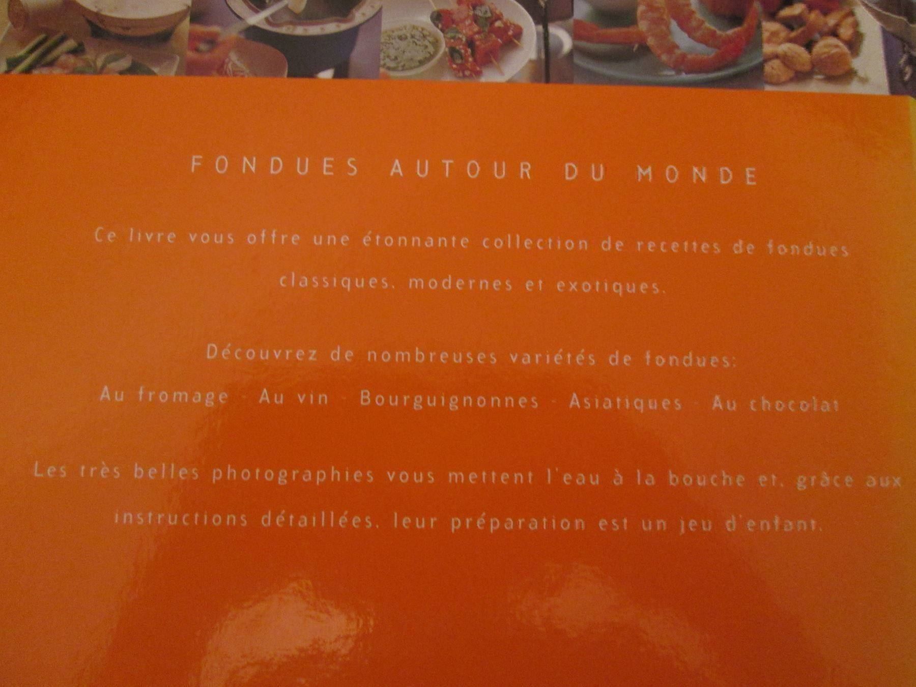Libri: Fondues autour du Monde – Usato da Neuchâtel venduto da Dualseele 1