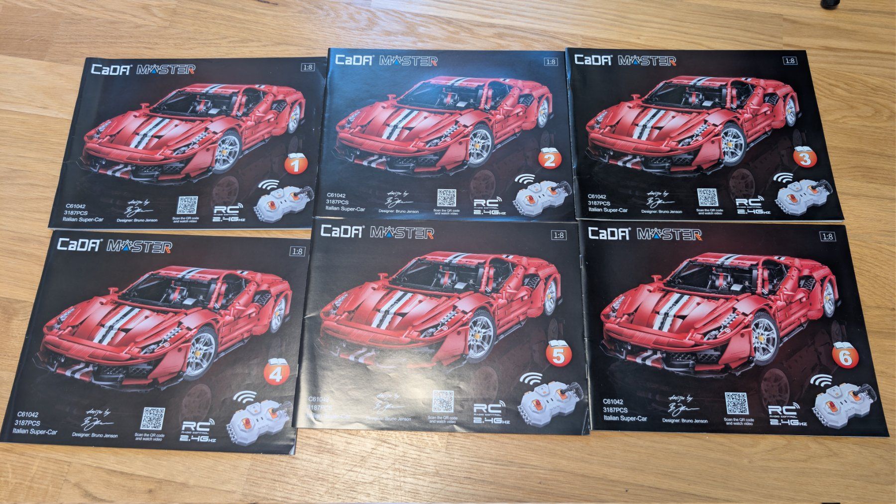 Kit di costruzioni: CaDA C61042W Supercar 1:8 (RC) – Usato da Uster venduto da mahil 5