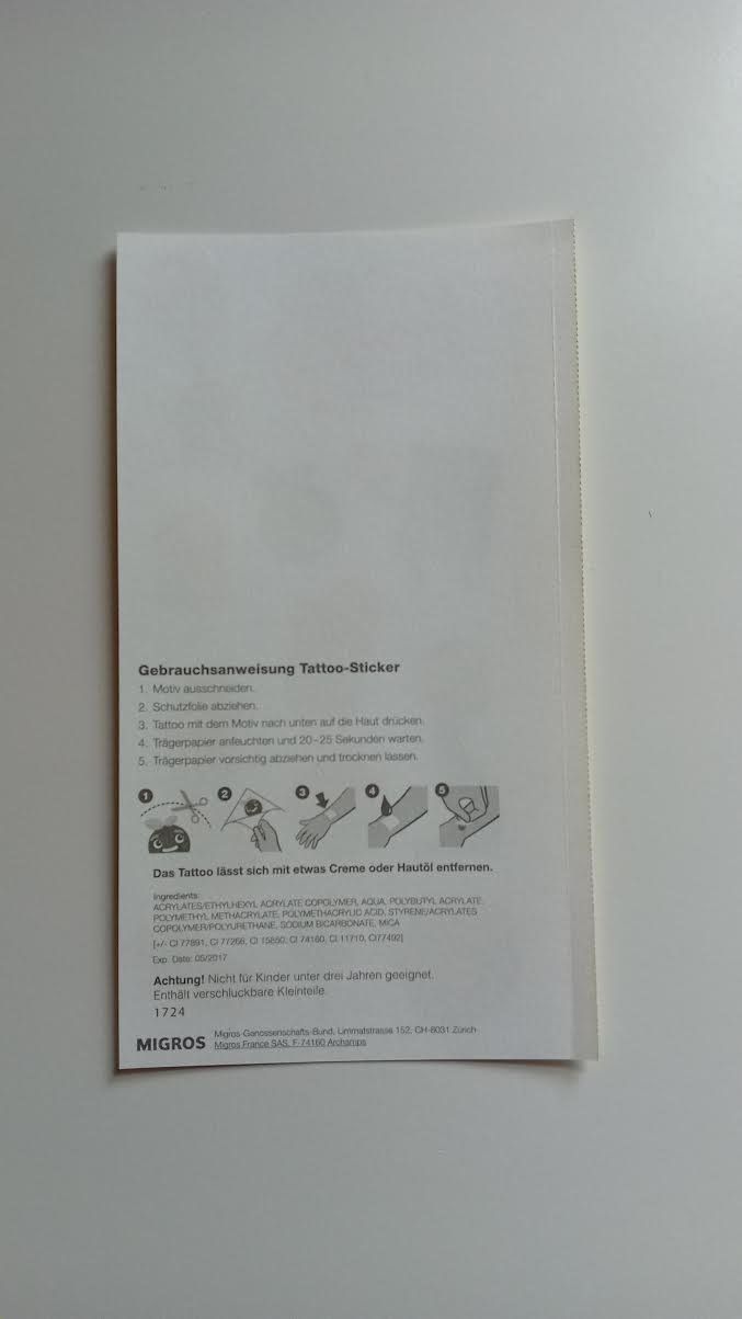 Sticker: Kult Klebe Tattoos MIGROS – Nuovo e nell'imballaggio originale da Salez venduto da Robe12 1