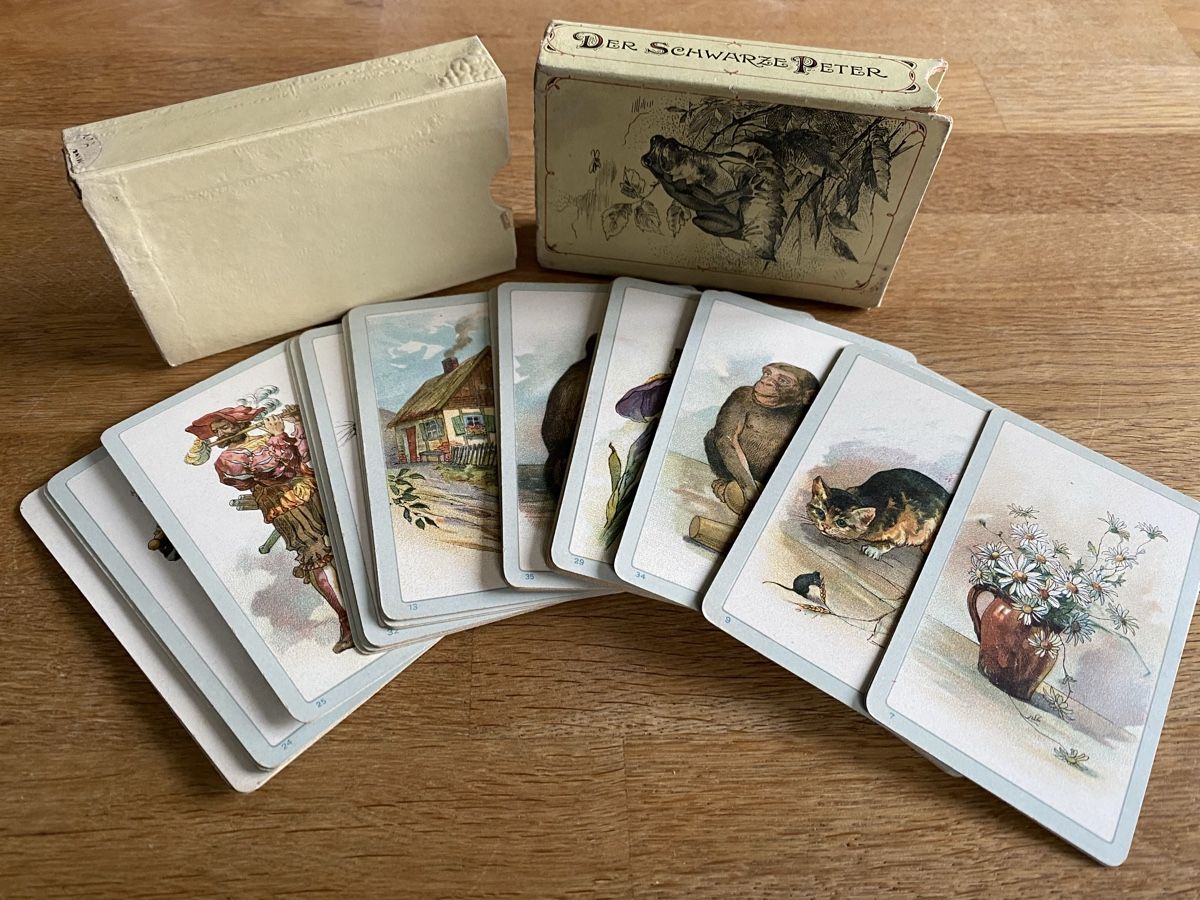 Giochi: Antiker Schwarzer Peter – Usato da Gerlikon venduto da jabadabadu