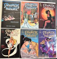 6er Lot - STRANGERS IN PARADISE BAND 1 - 6 - TERRY MOORE