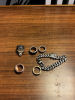 Schmuck Set: Ringe und Armband,