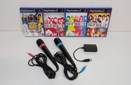 Disney Sing It Set: Mikrofone + 4 Spiele, PlayStation 2