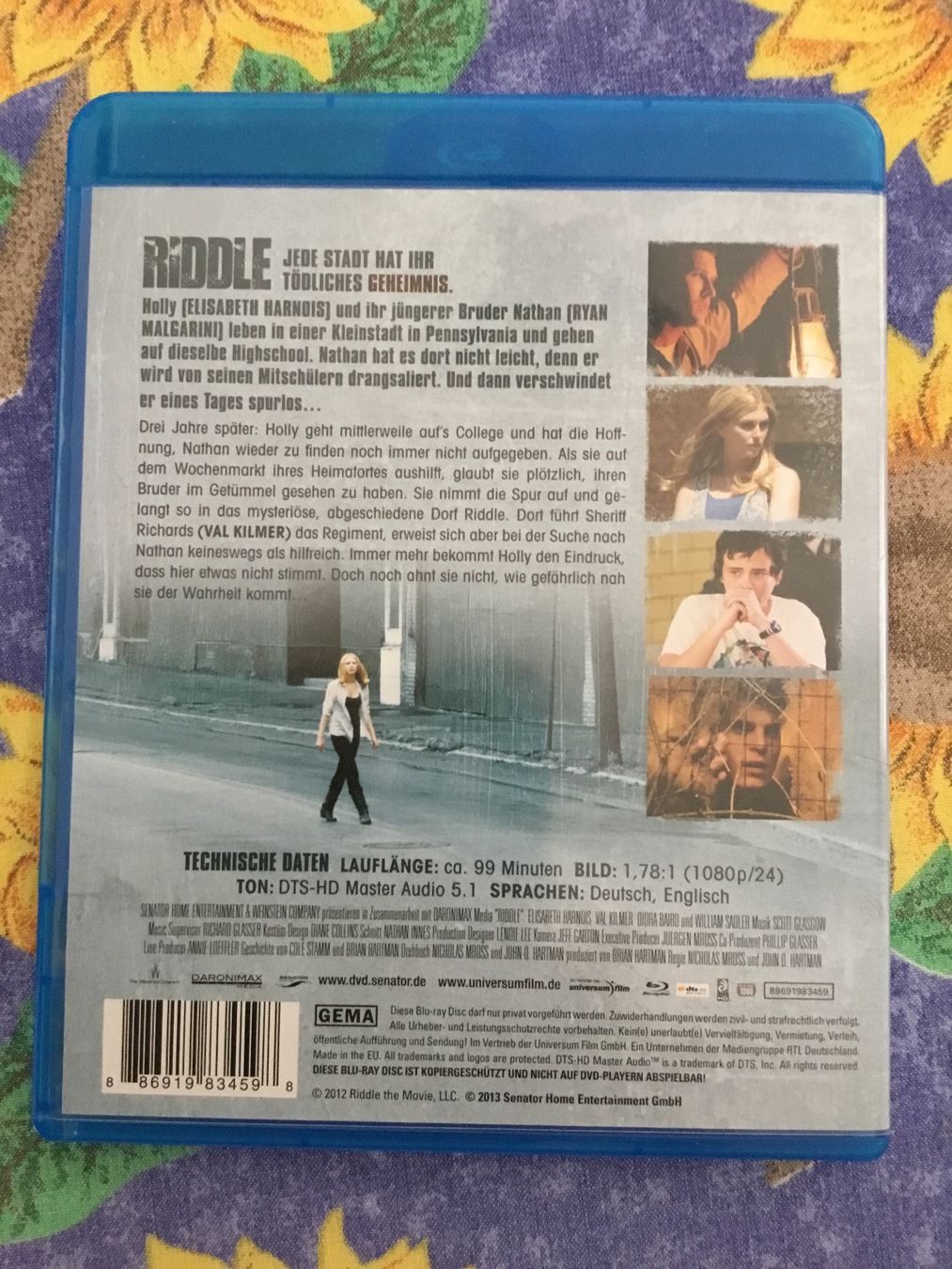 Alle DVDs: Riddle Blu Ray – Neu (gemäss Beschreibung) aus Blauen von sternchen66 1