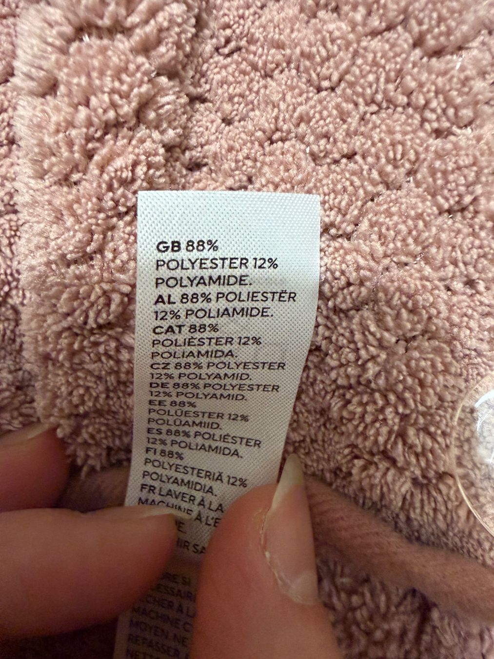 H&M Teli da bagno: H&M Haar-Turban, Rosa – Usato da Bern venduto da sar_56rd 3