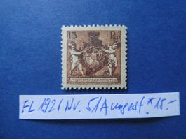 FL 1921 Nr. 51A ungestempelt *
