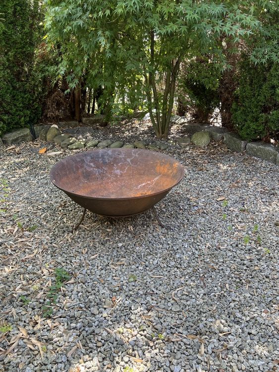 Grosse Feuerschale, Durchmesser 80cm, Gartenfeuer Kaufen auf Ricardo