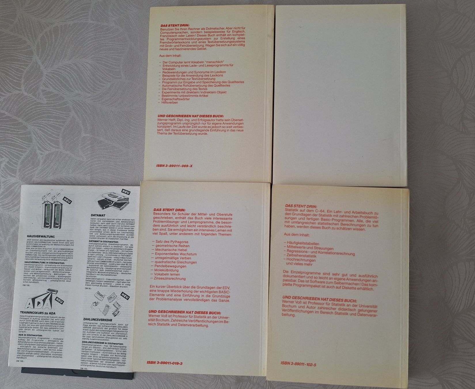 Livres: Commodore 64 Bücher – D'occasion à Zürich par Lemon007 1