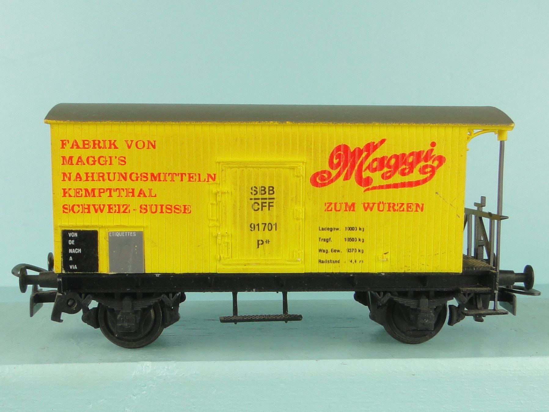 Modellini di ferrovie: Ruco 2102 Maggi – Usato da Bülach venduto da cann11 4