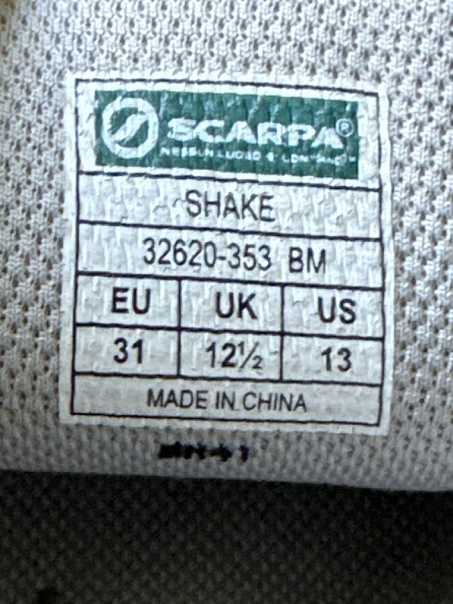 Scarpa Scarpe per ragazzi: Scarpa Shake Schuhe rot Grösse 31  – Usato da Kallnach venduto da Thetrader 5