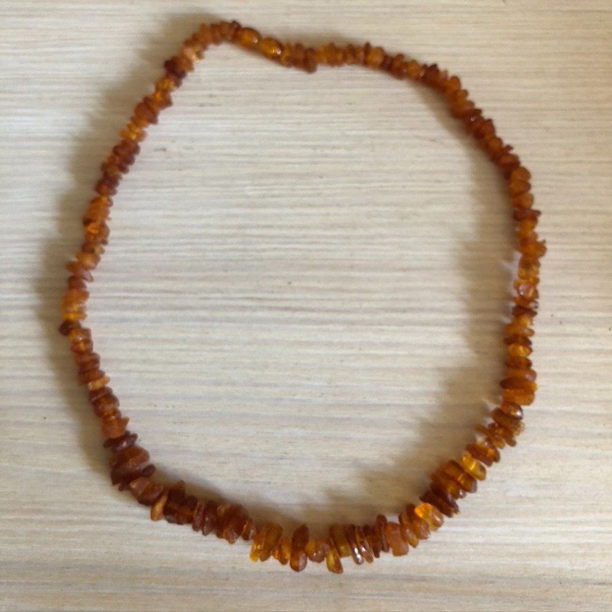 Catenine: wunderschöne, natürliche Bernstein-Kette - halsnah – Nuovo e nell'imballaggio originale da Ittenthal venduto da Hwaggis 2