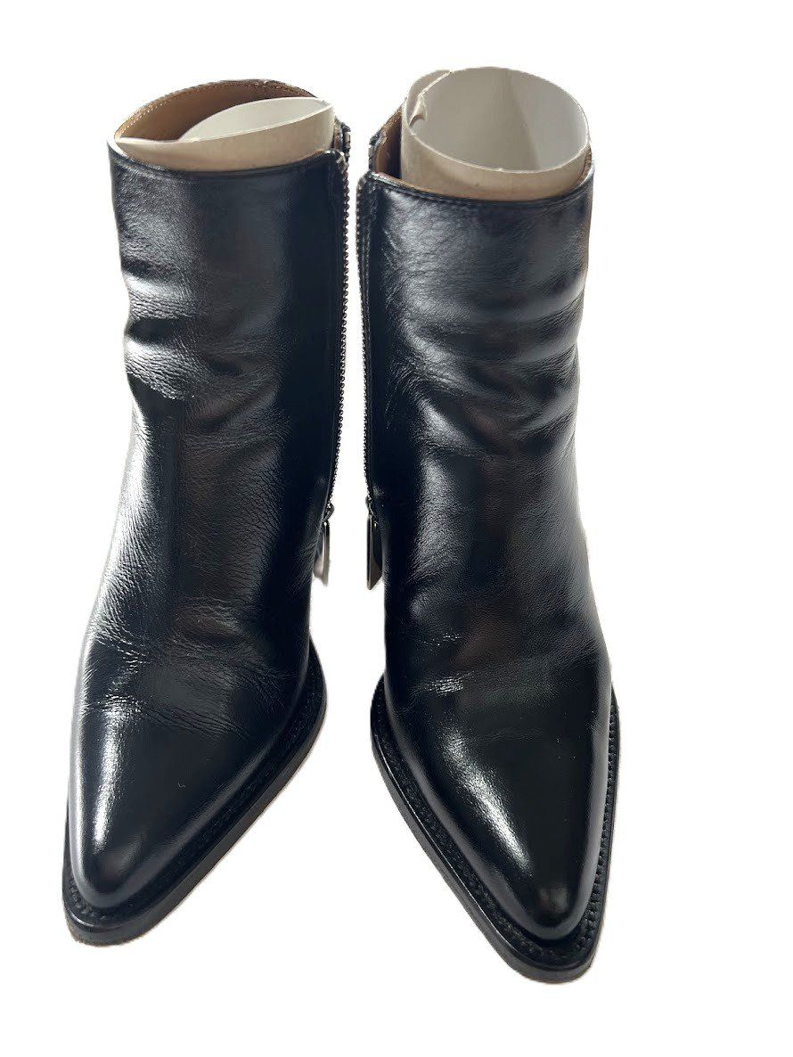 Chloé Damenschuhe: Bottines marque Chloé, cuir noir, taille 36 – Gebraucht aus Vevey von StudioJAD