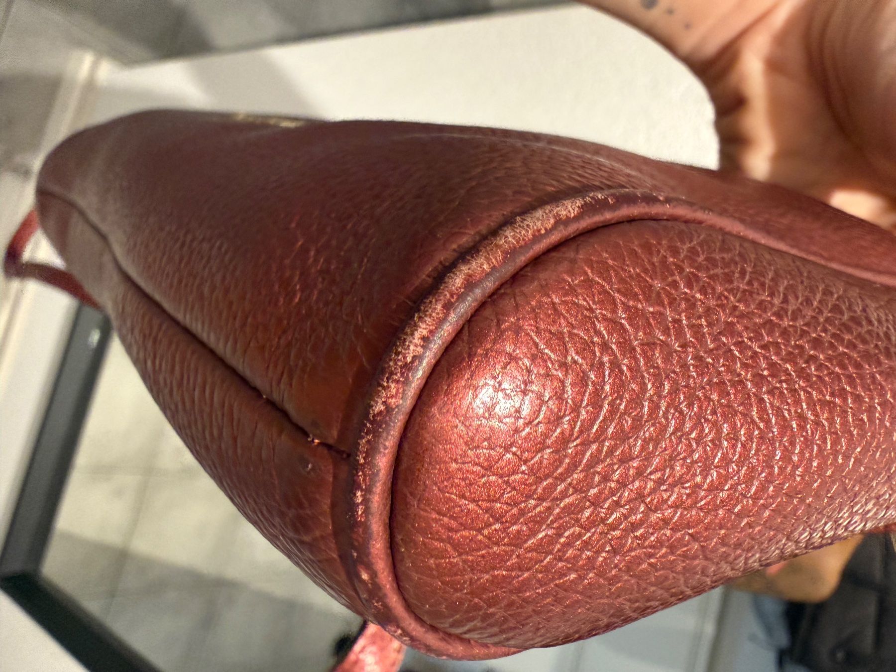 Coach Borse da donna: COACH Bag Metallic Burgundy – Usato da Bern venduto da kwa_pyt9 6