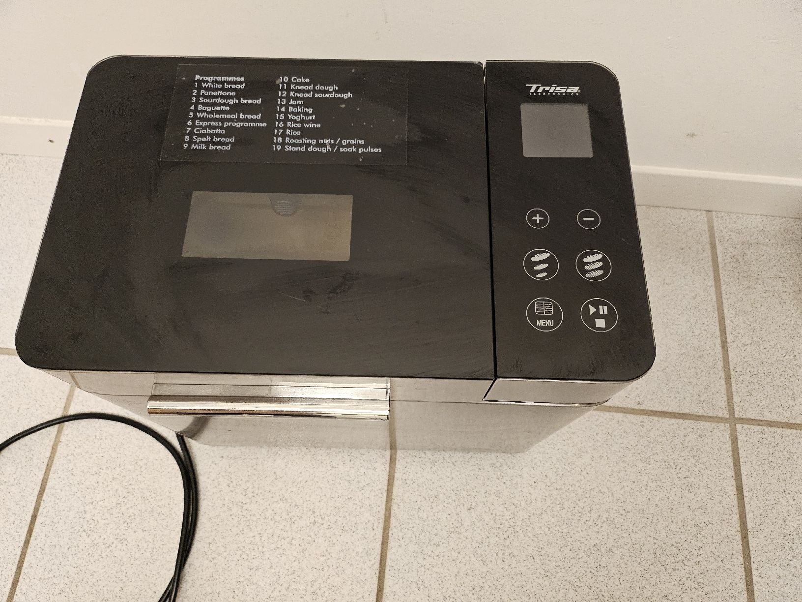 Trisa Elettrodomestici da cucina: Trisa Bread Maker with 19 Programmes – Usato da Liestal venduto da Jazz1408 1