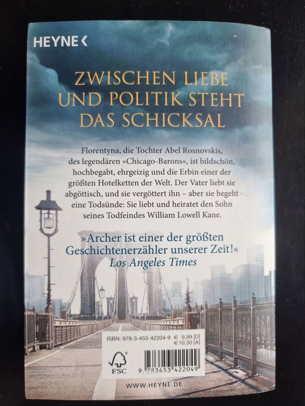 Libri: Jeffrey Archer Abels Tochter – Usato da Arosa venduto da horseracing 1