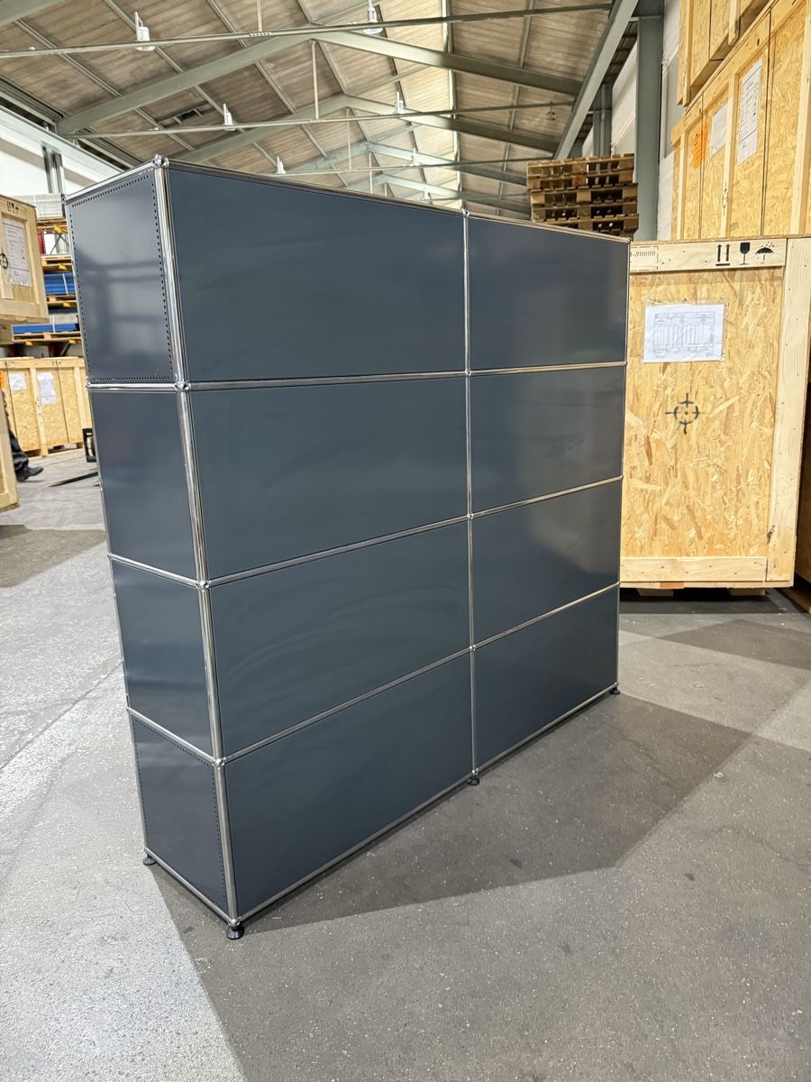 USM Scaffali: USM Haller Sideboard 2x4 Anthrazit Grau Q2 – Usato da Balsthal venduto da Designhaus.Schmitt 6