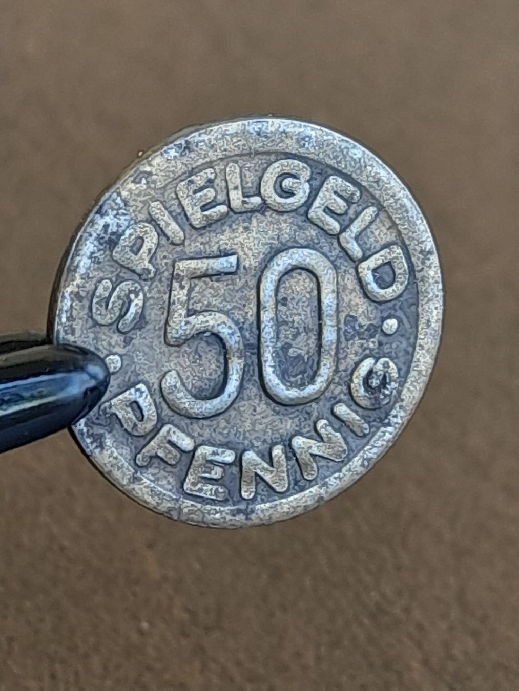Toutes les monnaies: Spiel Geld 50 pfennig  – D'occasion à Basel par Basel_20