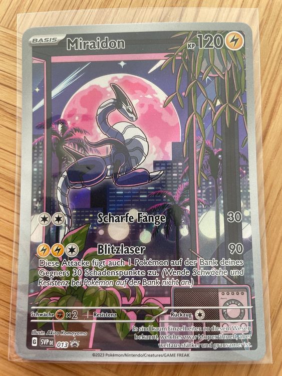 Miraidon Alt Art Black Star Promo, Pokemon Karte ab. 1.Fr. Kaufen auf